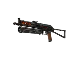 ZywOo's StatTrak™ PP-Bizon | Runic (Minimal Wear) CS2 skin