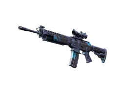 ZywOo's StatTrak™ SG 553 | Aloha (Minimal Wear) CS2 skin