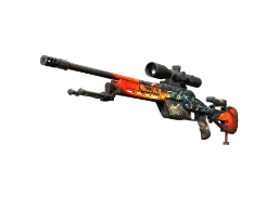 m0NESY's SSG 08 | Dragonfire (Factory New) CS2 skin