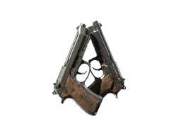 ZywOo's Souvenir Dual Berettas | Drift Wood (Battle-Scarred) CS2 skin