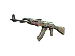 NiKo's AK-47 | Head Shot (Well-Worn) CS2 skin