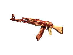 donk's AK-47 | X-Ray (Minimal Wear) CS2 skin