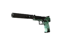 ZywOo's USP-S | PC-GRN (Well-Worn) CS2 skin