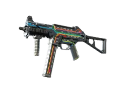 ZywOo's UMP-45 | Late Night Transit (Minimal Wear) CS2 skin