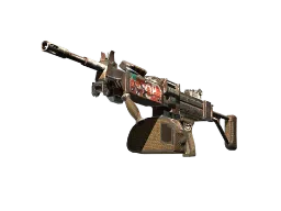 ZywOo's Negev | Drop Me (Well-Worn) CS2 skin